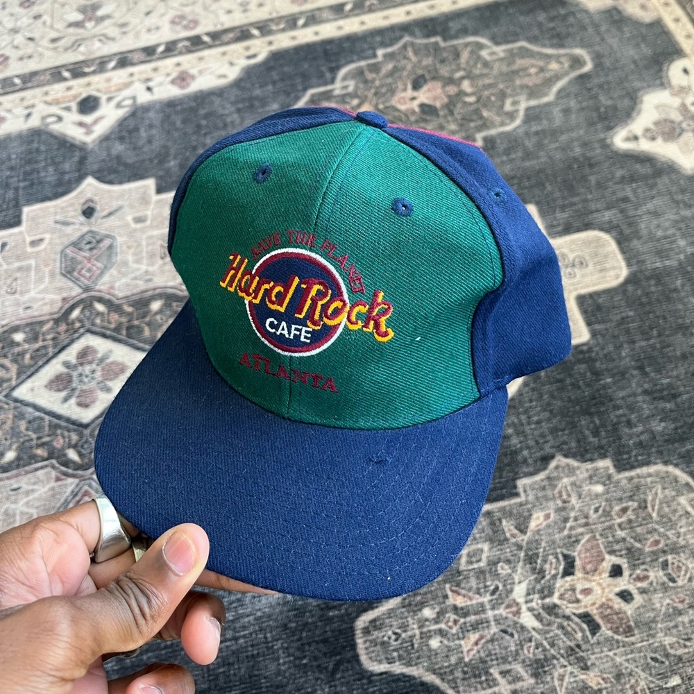 Vintage Hard Rock Cafe Atlanta 90s Hat